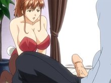 Un mâle dans le repère des bunny à gros seins 6