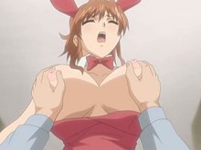 Un mâle dans le repère des bunny à gros seins 7
