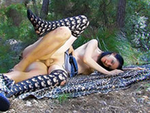 Une voyeuse se fait prendre en flag et en double 8