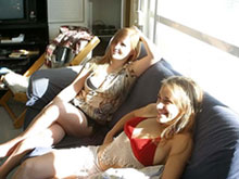 2 étudiantes font un porno amateur 2