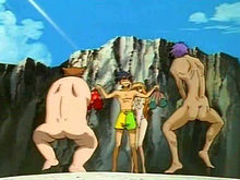 Manga porno nymphettes à gros seins et baisées en public 8