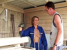 Premier travail à la campagne et porno nature 3