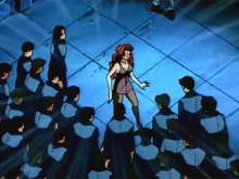 Combat du sexe pour femmes à gros seins et êtres maléfiques 5