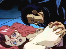 Combat du sexe pour femmes à gros seins et êtres maléfiques 6