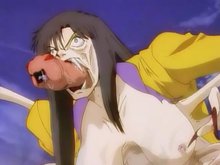 Les trois héroïnes à gros seins font une partouse pour aiguiser leurs sens 2